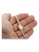 Yellow 14k gold 585 lady Geveve watch lw084y