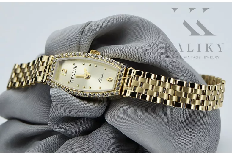 Gold Ladies Watch ★ Zlotychlopak.pl ★ Gold Reinheit 585 333 niedriger Preis!