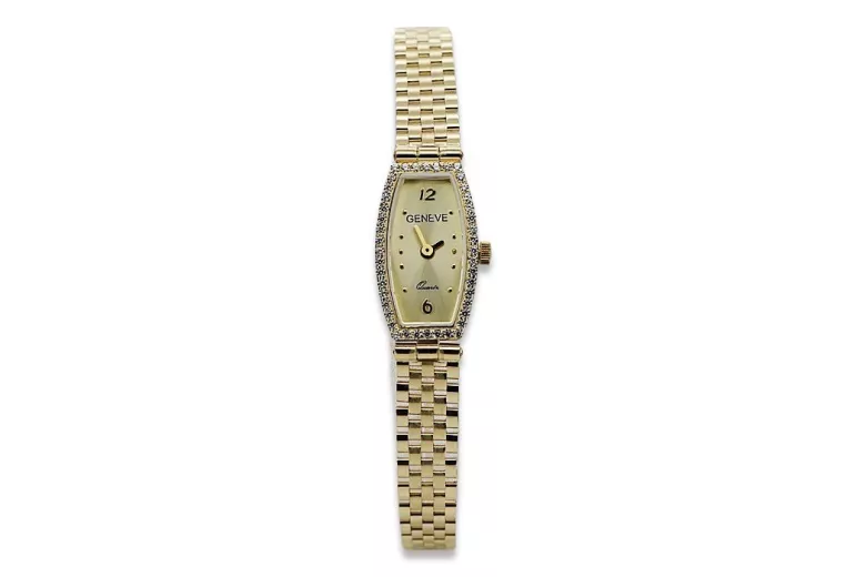 Gold Ladies Watch ★ Zlotychlopak.pl ★ Gold Pureity 585 333 ¡Bajo precio!