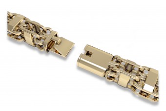 Gelbe 14k Gold Bizantinische Kette ★ russiangold.com ★ Gold 585 333 Niedriger Preis