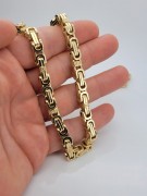 Yellow 14k gold Bizantine chain ★ russiangold.com ★ Gold 585 333 Low price