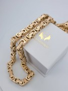 Or jaune 14k Chaîne bizantine ★ russiangold.com ★ Gold 585 333 Prix bas