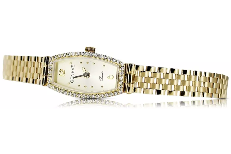 Gold Ladies watch ★ https://zlotychlopak.pl/fr/ ★ Pureté d'or 585 333 Low price!