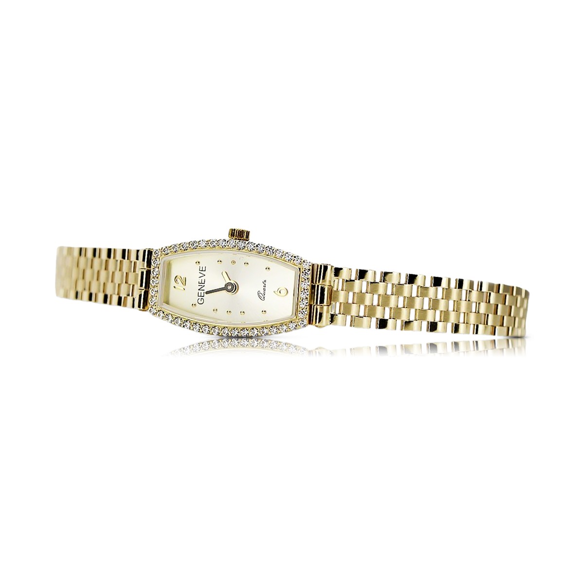 Gold Ladies Watch ★ Zlotychlopak.pl ★ Gold Reinheit 585 333 niedriger Preis!