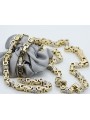 Yellow 14k gold Bizantine chain ★ russiangold.com ★ Gold 585 333 Low price