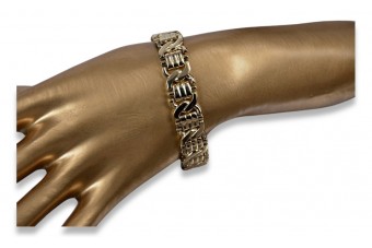 Bracelet en or rose jaune ★ russiangold.com ★ Gold 585 333 Prix bas