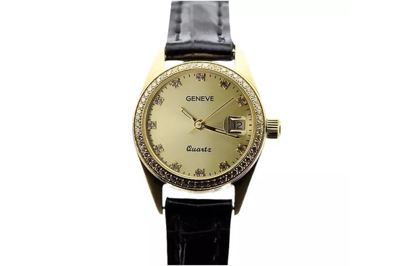 Gold Ladies watch ★ https://zlotychlopak.pl/fr/ ★ Pureté d'or 585 333 Low price!