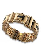 Gelbe Roségold Armband ★ russiangold.com ★ Gold 585 333 Niedriger Preis