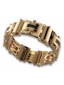 Bracelet en or rose jaune ★ russiangold.com ★ Gold 585 333 Prix bas