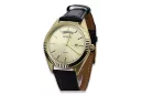 Gold men's watch Geneve ★ zlotychlopak.pl ★ Gold purity 585 333 Low Price!