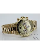 Reloj de oro para hombre Geneve ★ zlotychlopak.pl ★ Pureza de oro 585 333 Precio bajo!