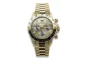 Goldene Herrenuhr Geneve ★ zlotychlopak.pl ★ Gold Reinheit 585 333 Niedriger Preis!