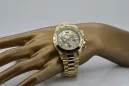 Gold men's watch Geneve ★ zlotychlopak.pl ★ Gold purity 585 333 Low Price!