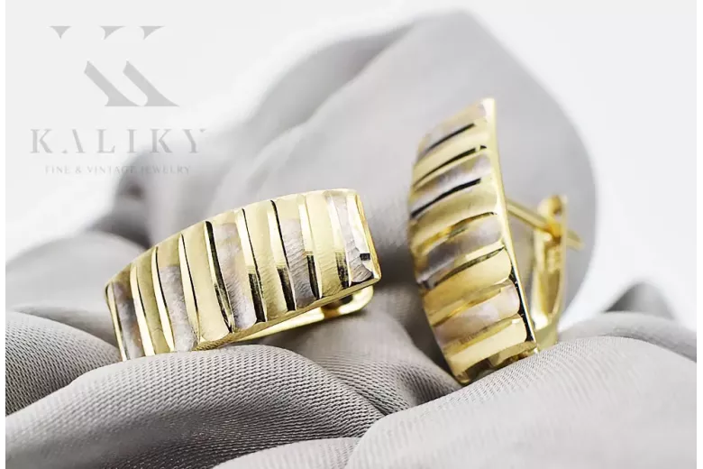 Золоті сережки 14k ★ https://zlotychlopak.pl/uk/ ★ Чисте золото 585 333 Дешево!