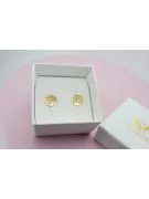 Gold earrings ★ zlotychlopak.pl ★ Gold sample 585 333 Low price!