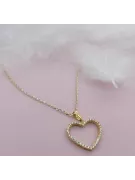 Pendentif pendentif en or ★ https://zlotychlopak.pl/fr/ ★ Poinçon d'or 585 333 petit prix