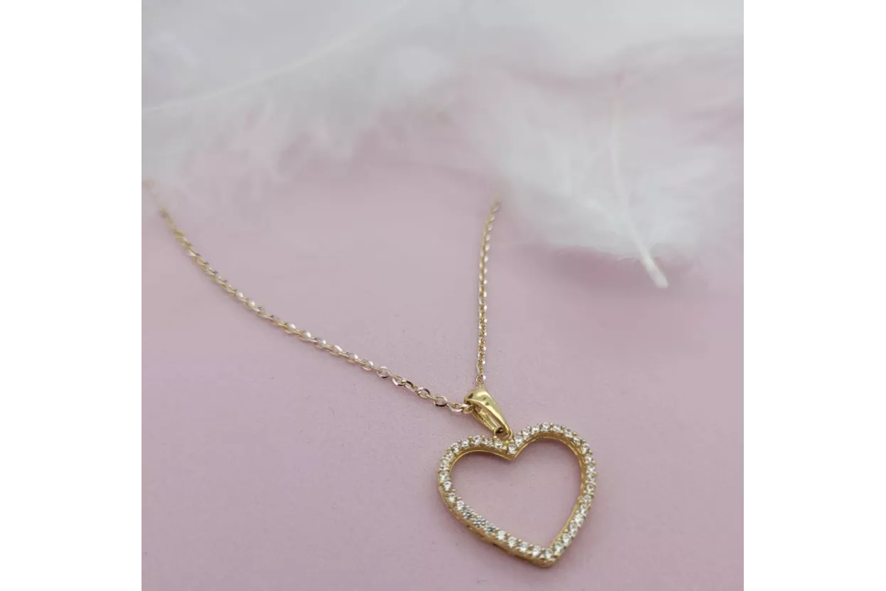 Pendentif pendentif en or ★ https://zlotychlopak.pl/fr/ ★ Poinçon d'or 585 333 petit prix