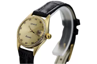 Montre femme en or ★ zlotychlopak.pl ★ Pureté de l'or 585 333 Prix bas !