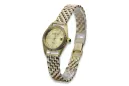 Gold men's watch Geneve ★ zlotychlopak.pl ★ Gold purity 585 333 Low Price!