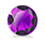 Clásico anillo de Oro Rosa Antiguo 14k con Amatista Pura vrc184
